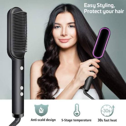 Hair Styling Comb Straightener Modelling Brush