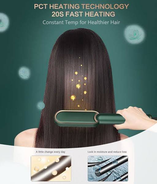 Hair Styling Comb Straightener Modelling Brush