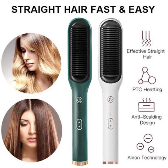 Hair Styling Comb Straightener Modelling Brush