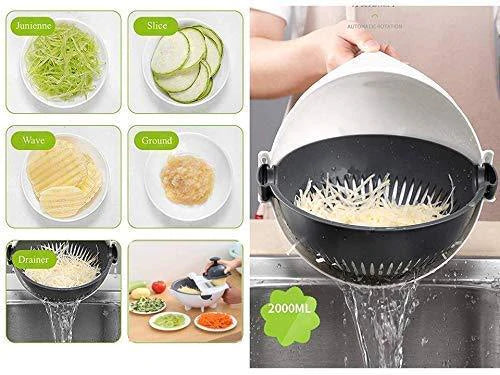 9-in-1 Multi-Function Vegetable Cutter for Quick & Precise Food Prep