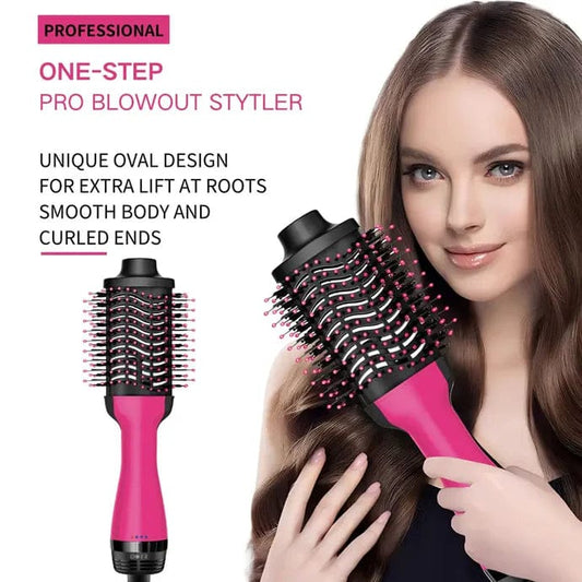 One Tool. Perfect Hair. Blowout Brush with Dryer & Styler Functions